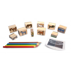 Set de stampile Caluti Melissa and Doug - Img 1