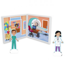 Set magnetic de joaca Spitalul - Melissa & Doug - Img 4