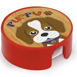 Set scolar Puppy (1 radiera, 1 ascutitoare, 1 rigla de 15 cm, 1 creion, 1 mini blocnotes) - Img 2