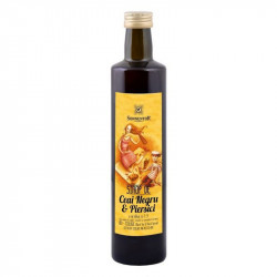 SIROP ICE TEA - CEAI NEGRU&PIERSICI FARA ZAHAR ECO (sticla) 500ml SONNENTOR