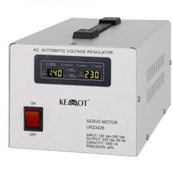 Stabilizator tensiune servomotor 1000va kemot - Img 2