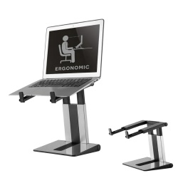 Stand laptop NM 10-17" 5 kg argintiu