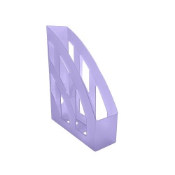SUPORT DOSARE PLASTIC A4 MOV TRANSPARENT