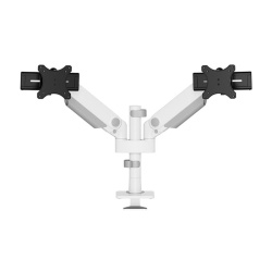 Suport dublu mon. birou NM 24"-34" alb - Img 6