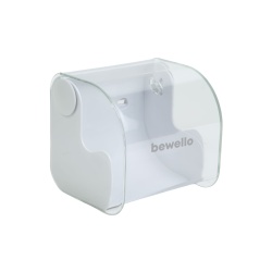 Suport hartie igienică - alb - 145 x 130 x 123 mm - alb - Img 1