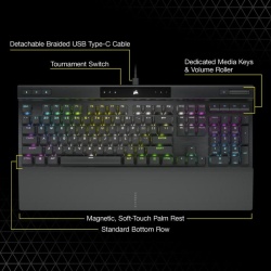 Tastatura Gaming Mecanica Cr K70 PBT DB - Img 10