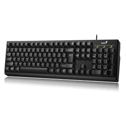Tastatura Genius KB-100 cu fir, negru - Img 2