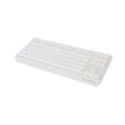 Tastatura WS Genesis Thor 230 TKL R alb