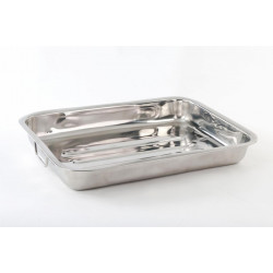Tava cuptor inox 35x27x5.5 cm - Img 1