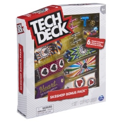 TECH DECK PACHET 6 PIESE CU ACCESORII FINGERBOARD HEART - Img 5