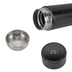 TERMOS INOX 450ML,INDICAT.LED.TEMP NEGRU - Img 3