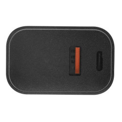 TNB USB TYPE-C PD + USB-A 30W WALL CHARGER - black - Img 2