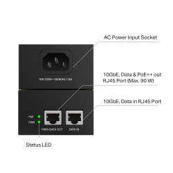 TP-LINK POE+ INJECTOR 10Gbps POE380S - Img 3