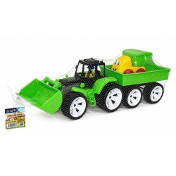 TRACTOR BAMS FATA ZAMBITOARE NEGRU VERDE