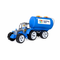 TRACTOR CU CISTERNA ALBASTRI GRI - Img 2