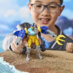 TRANSFORMERS CYBERWORLD ROBOT SKYBYTE CONVERTIBIL 10CM - Img 4