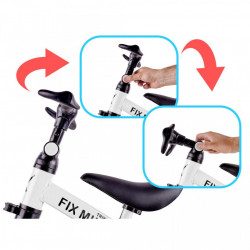 Tricicleta TRIKE FIX MINI, 3in1 adaptabila, culoare Alba - Img 5