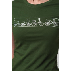 TRICOU LOGOMULTICOLOR FEMEI BOTTLE GRE - Img 5