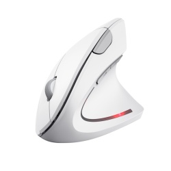 TRUST VERTO WIRELESS ERGO MOUSE WHT