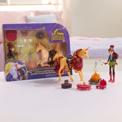 UNICORN ACADEMY SET FOC DE TABARA CU PAPUSA VALENTINA SI UNICORNUL CINDER CU ACCESORII - Img 9