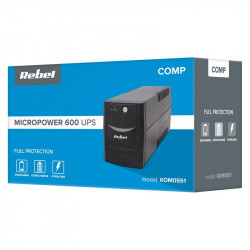 Ups micropower 600 (600va/360w) rebel - Img 3