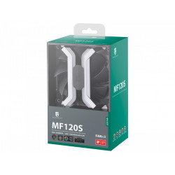 VENTILATOR DEEPCOOL PC. 120x120x25 mm, ADD RGB LED, Hydro Bearing, 3 buc. in pachet, 5-port RGB hub "MF 120S" - Img 6