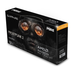 VGA SAP PURE AMD RADEON RX7700 XT FROST2 - Img 13