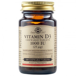 VITAMINA D3 1000IU-25MCG 100CPR MASTICABILE