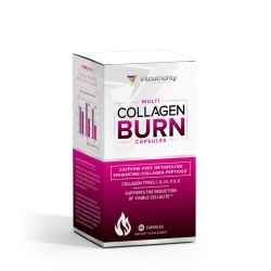 Vitauthority - Multi Collagen Burn: Caffeine-free Metabolism Enhancing Collagen Peptides, Formula Pentru Reducerea Celulitei Si Arderea Grasimilor, 60 Cps - Img 2