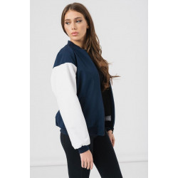 W JACHETA BOMBER NAVY M - Img 2