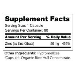 Zahler Zinc, Bioactive Zinc Citrate, Advanced Zinc Supplement, Zinc Citrat Bioactiv, 90 Tb - Img 5