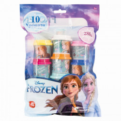 10 BORCANASE DE PLASTILINA FROZEN IN PUNGA DE PLASTIC - Img 1
