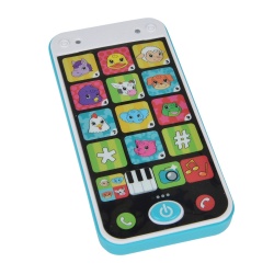 ABC TELEFON INTELIGENT CU MUZICA SI LUMINI BEBE - Img 2