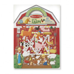 Abtibilduri pufoase La ferma Melissa and Doug - Img 4