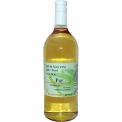 Aloe vera pur organic - sticla 1l aghoras