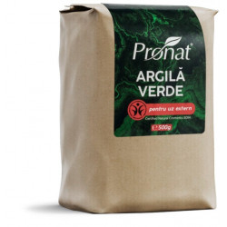 ARGILA VERDE PULBERE UZ.EXTERN 500GR