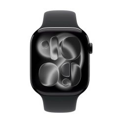 AW BAND 46MM SPORT BLACK S/M - Img 2
