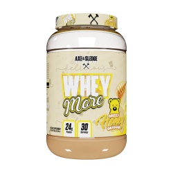 Axe & Sledge Supplements Whey More, Proteina Din Zer Cu Aroma De Honey Graham, 963 G