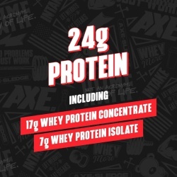 Axe & Sledge Supplements Whey More, Proteina Din Zer Cu Aroma De Honey Graham, 963 G - Img 6