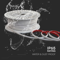 BANDA LED COB 12.5W/M 220-240V IP65 3000K ROLA 50M - Img 7