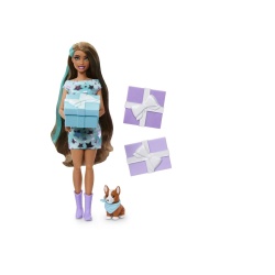 BARBIE PAPUSA PARTY UNBOXED REVEAL BRUNETA - Img 2