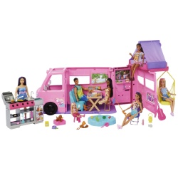 BARBIE RULOTA DE VIS CU ACCESORII - Img 4