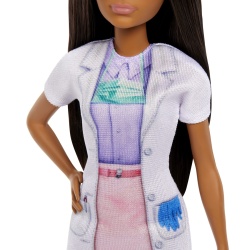 BARBIE SET DE JOACA PAPUSA BARBIE BRUNETA FACE CARIERA STOMATOLOG - Img 5