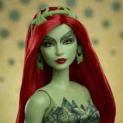 BARBIE SIGNATURE PAPUSA POISON IVY BATMAN 85 - Img 6