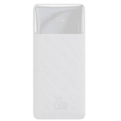Bat. ext. Baseus Bipow 10000mAh 20W, alb - Img 4