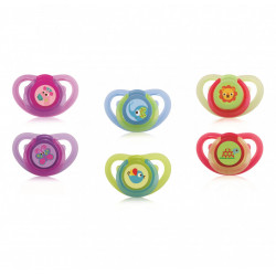 Bebe d'or suzeta din silicon orto. cu inel +18 luni