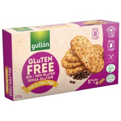 BISCUITI OVAZ BUCATI CIOCOLATA FARA GLUTEN 220GR