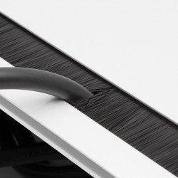Bloc multipriză incorporabil, rabatabil 3 prize + 2 x USB, 2,1A - Img 4