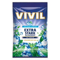Bomboane Vivil Extra Stark cu Vitamina C fara zahar - 60 g