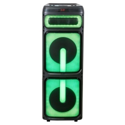 BOXA PORTABILA 2X10"/25CM 400W RMS CU USB/SD/BLUETOOTH - Img 4